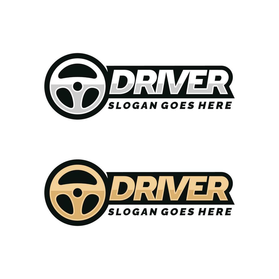 Auto Treiber Logo Design Vektor Illustration