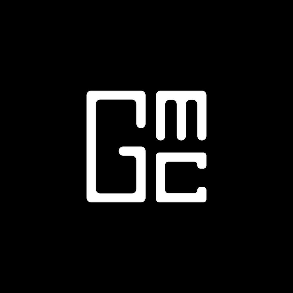 gmc brev logotyp vektor design, gmc enkel och modern logotyp. gmc lyxig alfabet design