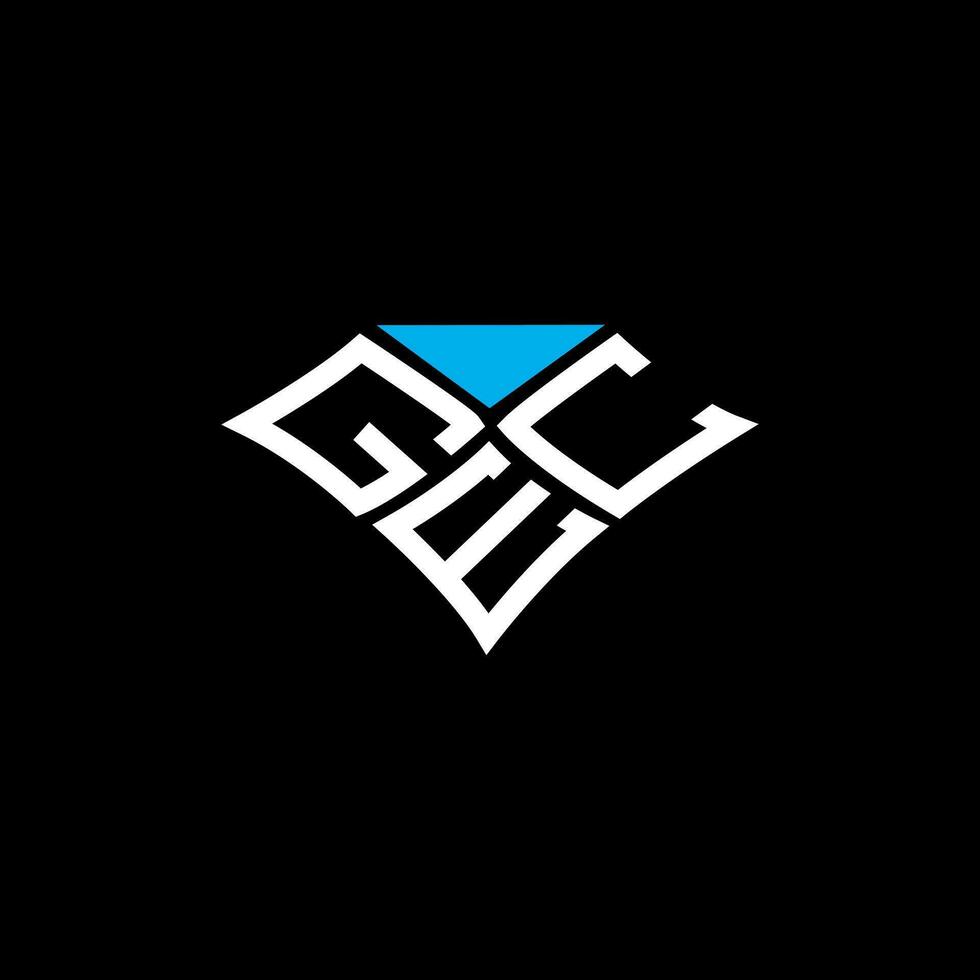 gec Brief Logo Vektor Design, gec einfach und modern Logo. gec luxuriös Alphabet Design
