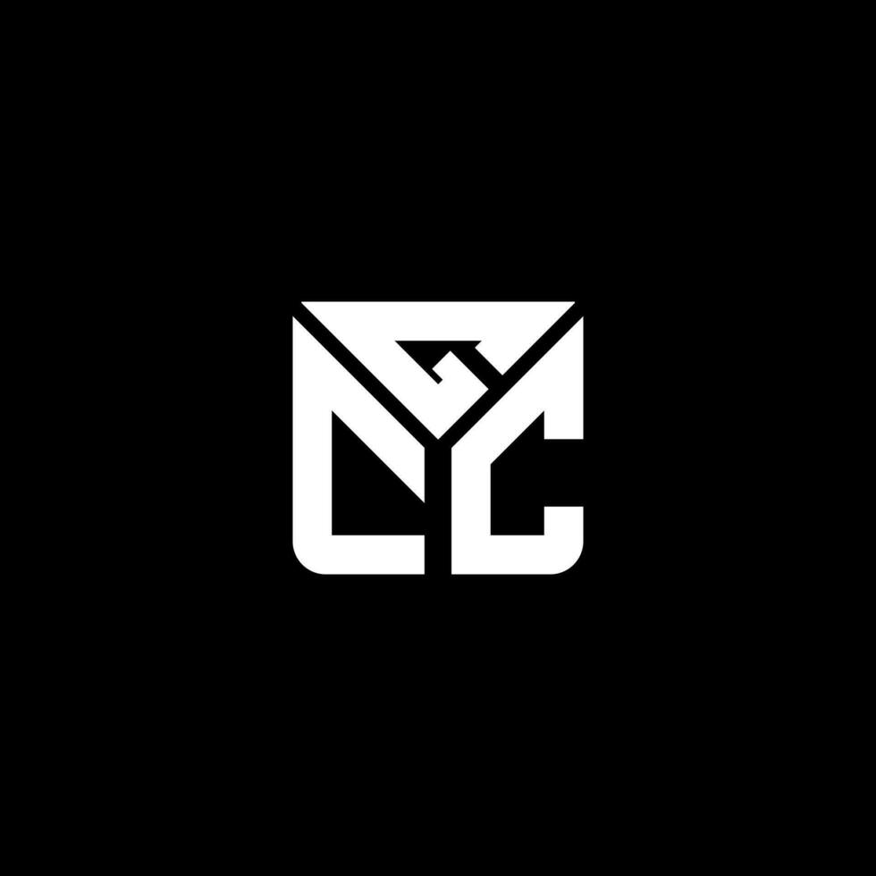 gcc brev logotyp vektor design, gcc enkel och modern logotyp. gcc lyxig alfabet design