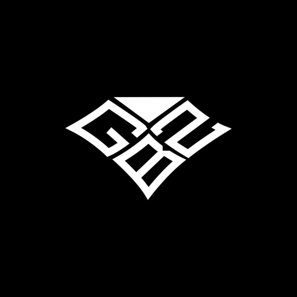 gbz brev logotyp vektor design, gbz enkel och modern logotyp. gbz lyxig alfabet design