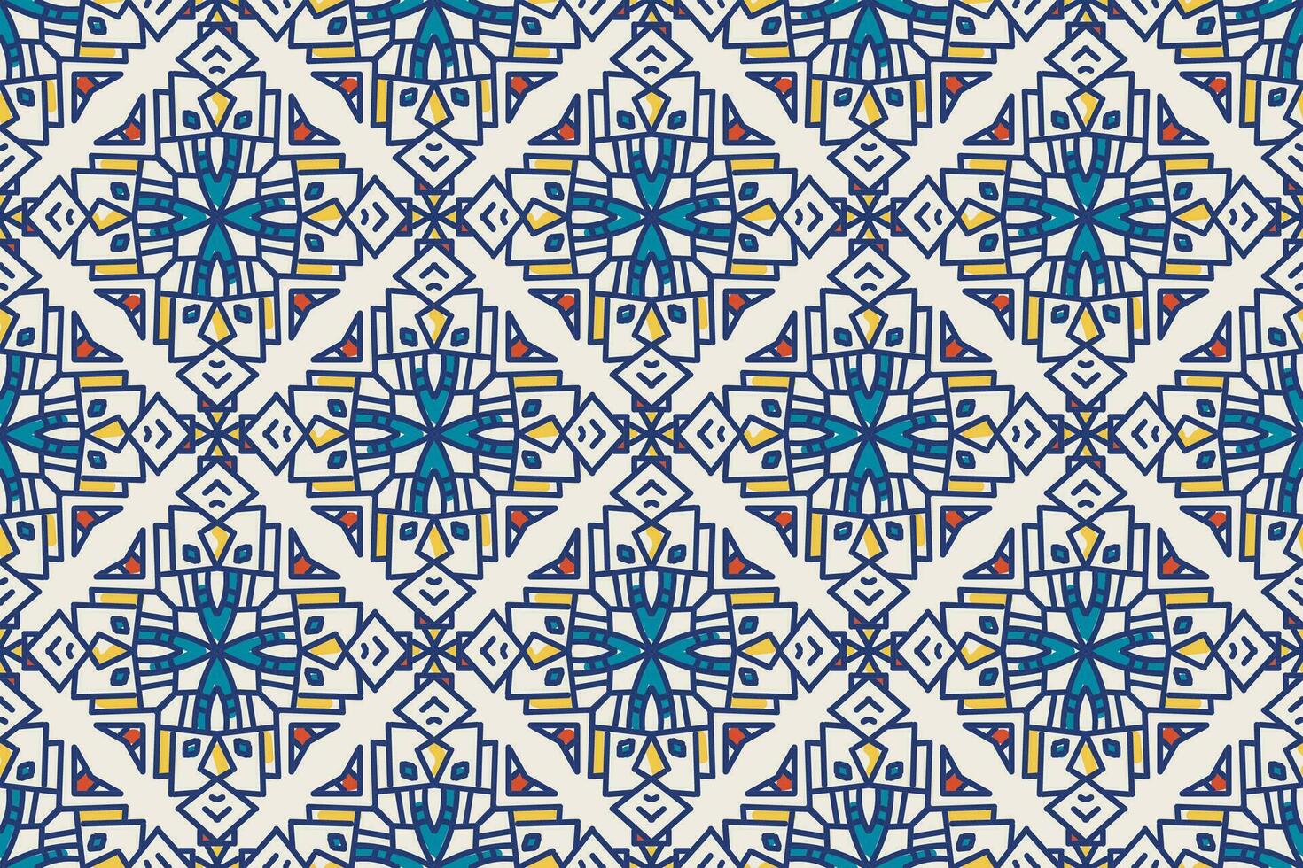 turkiska moské fönster vektor sömlös mönster. ramadan mubarak muslim bakgrund. traditionell ramadan kareem moské mönster med guld rutnät mosaik. islamic fönster rutnät design av lykta former kakel.