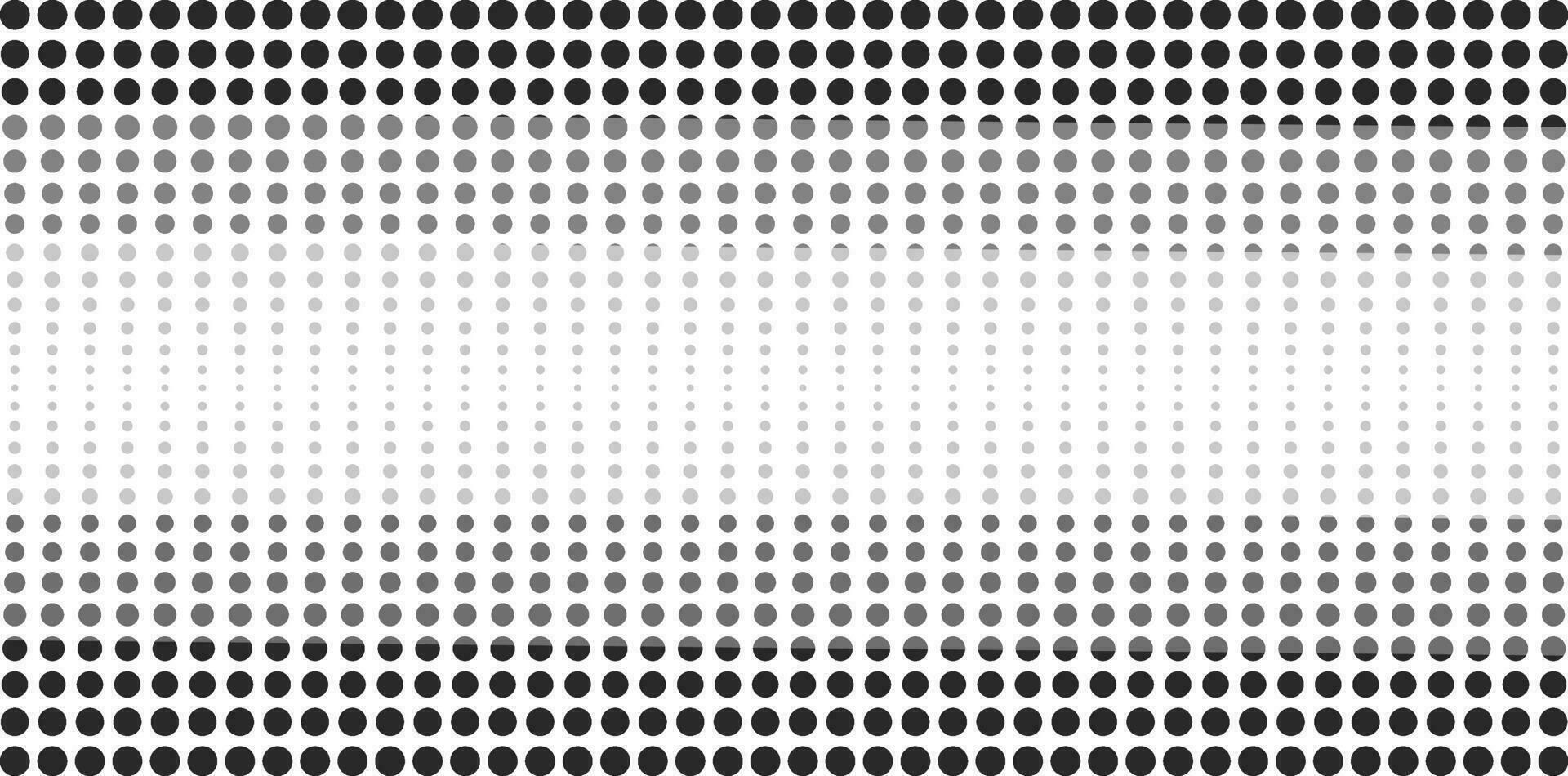 abstrakt halvton prickad baner. svartvit mönster punkt cirklar etiketter klistermärken vektor