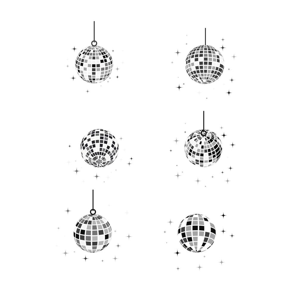 Disco-Symbol-Vektor-Illustration vektor