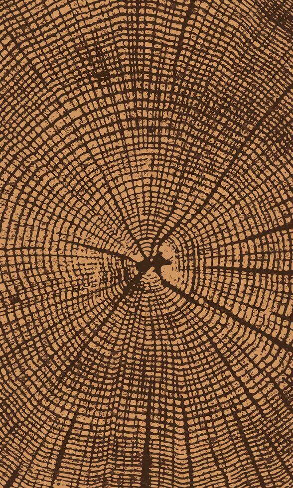 texturiert Baum Rinde Oberfläche Hintergrund. Vektor Illustration