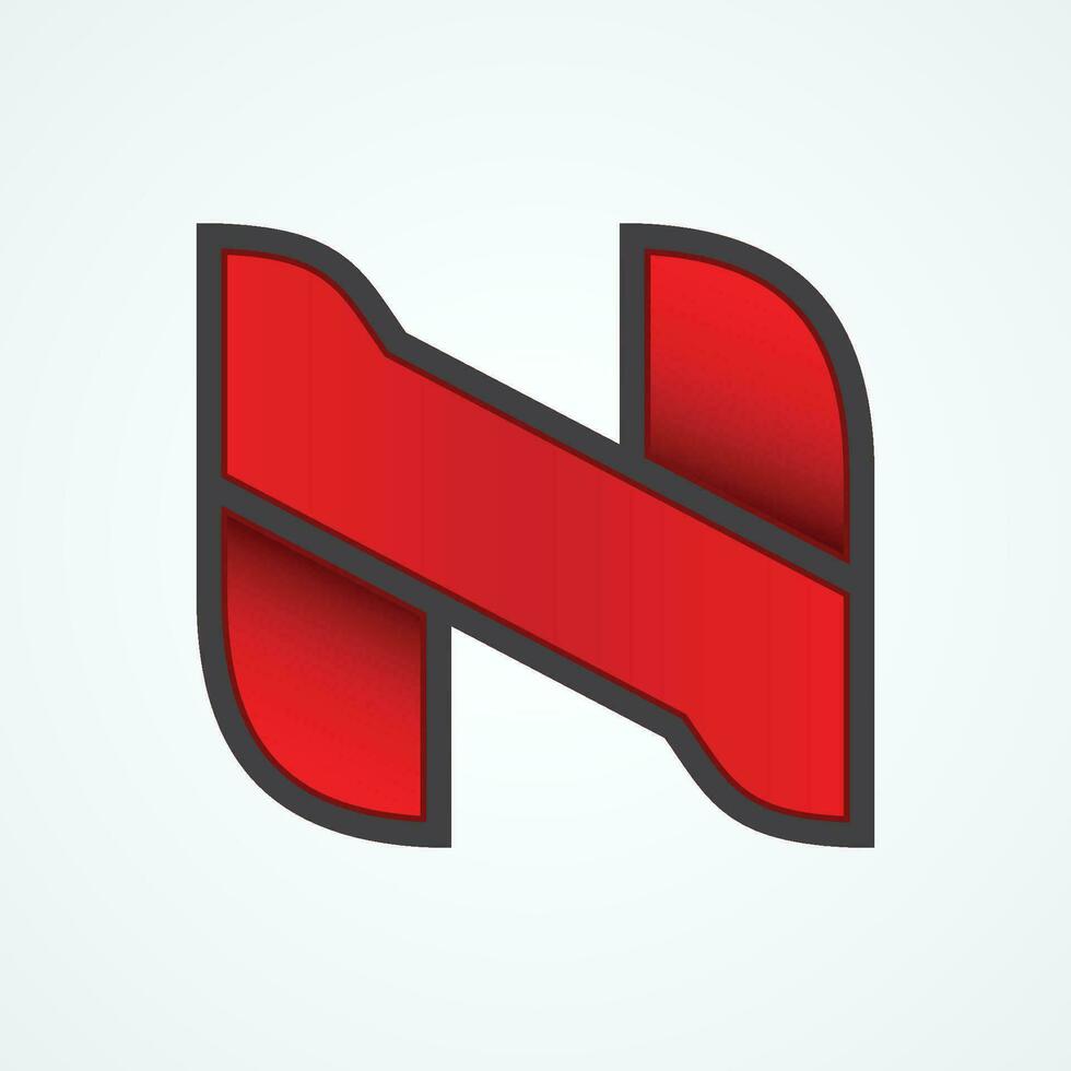 Brief n Logo Vektor Symbol Design Vorlage