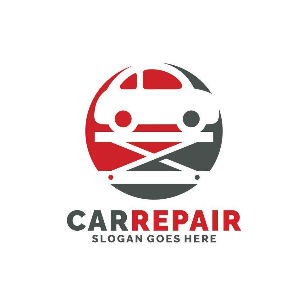 Auto Reparatur Logo Design Vektor Illustration