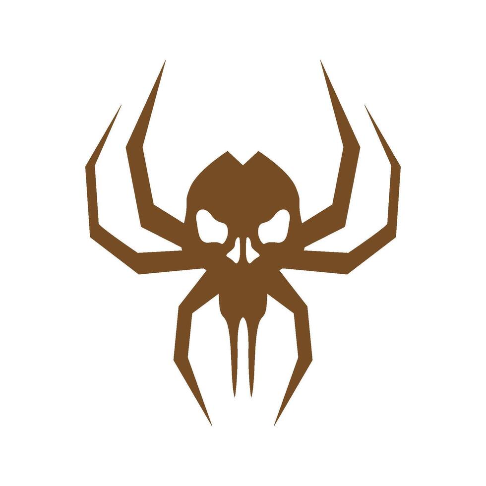 Spinne Logo Symbol Design vektor