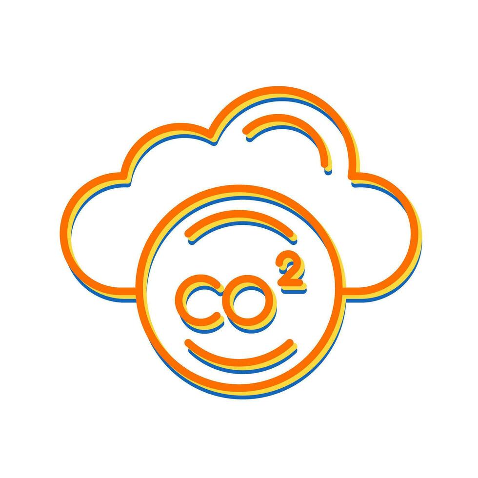 Co2-Vektorsymbol vektor