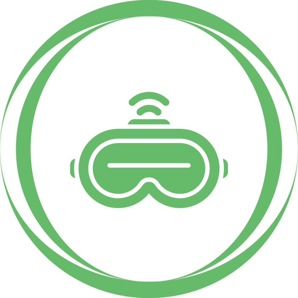 erweitert Wirklichkeit Headset Vektor Symbol