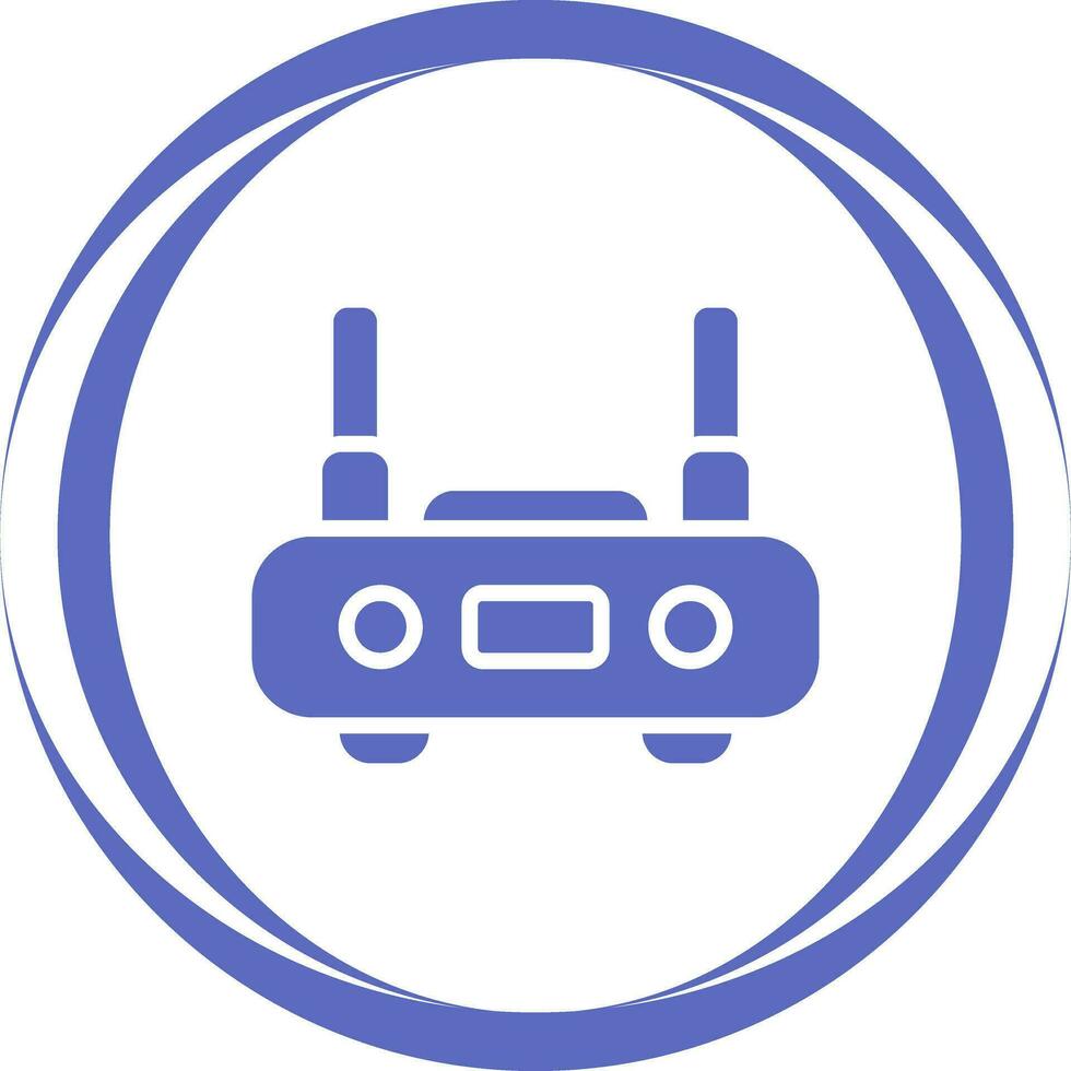 Router-Vektor-Symbol vektor