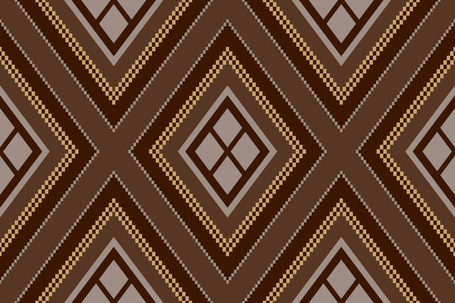 korsa sy färgrik geometrisk traditionell etnisk mönster ikat sömlös mönster abstrakt design för tyg skriva ut trasa klänning matta gardiner och sarong aztec afrikansk indisk indonesiska vektor