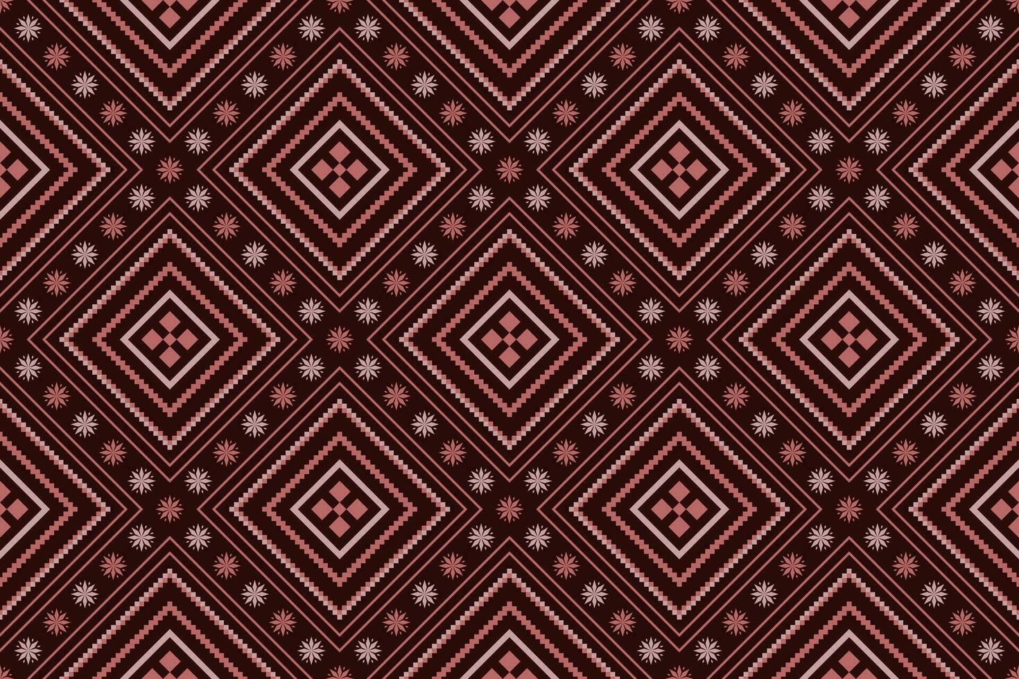 korsa sy färgrik geometrisk traditionell etnisk mönster ikat sömlös mönster abstrakt design för tyg skriva ut trasa klänning matta gardiner och sarong aztec afrikansk indisk indonesiska vektor