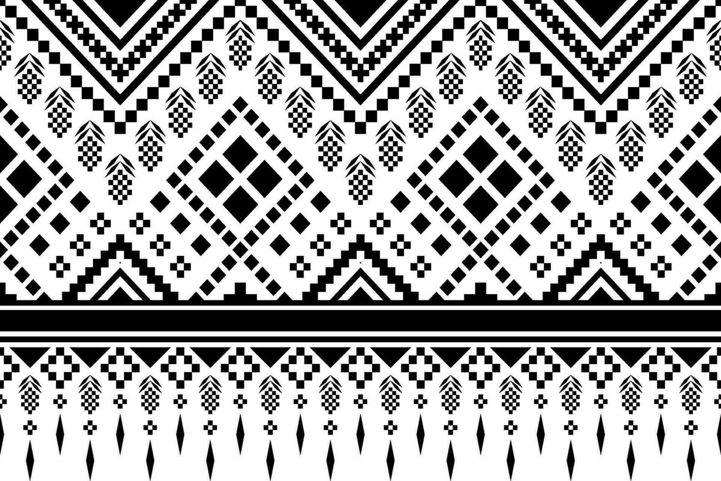 korsa sy färgrik geometrisk traditionell etnisk mönster ikat sömlös mönster abstrakt design för tyg skriva ut trasa klänning matta gardiner och sarong aztec afrikansk indisk indonesiska vektor