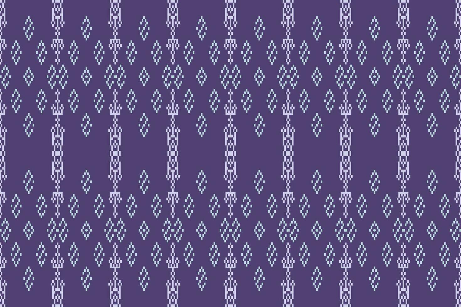 ethnisch abstrakt ikat.schön bunt nahtlos ethnisch muster.bunt geometrisch Stickerei zum Textilien, Stoff, Kleidung, Hintergrund, Batik, Strickwaren, Mode vektor