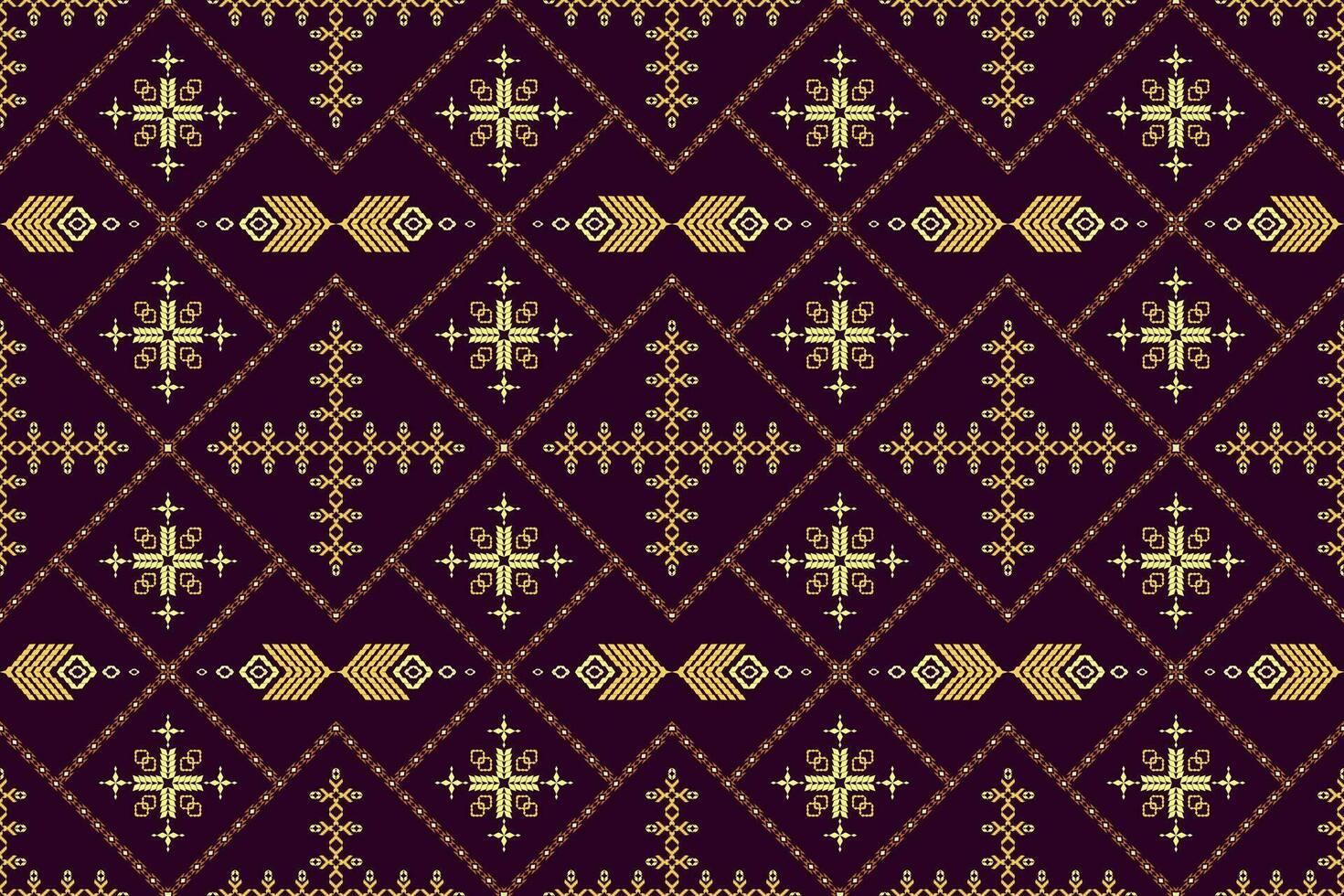 bakgrund textil- vektor illustration utsmyckad elegant årgång stil.geometrisk etnisk orientalisk mönster traditionell aztec stil abstrakt.design för textur, tyg, kläder, inslagning, matta.