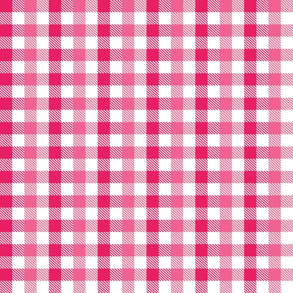 rosa pläd mönster med fiskbens mönster inuti bakgrund. pläd mönster bakgrund. pläd bakgrund. sömlös mönster. för bakgrund, dekoration, gåva omslag, gingham bordsduk, filt vektor