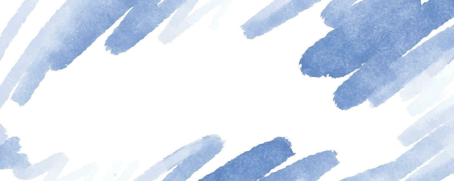 abstrakter blauer Splash-Aquarell-Hintergrund vektor