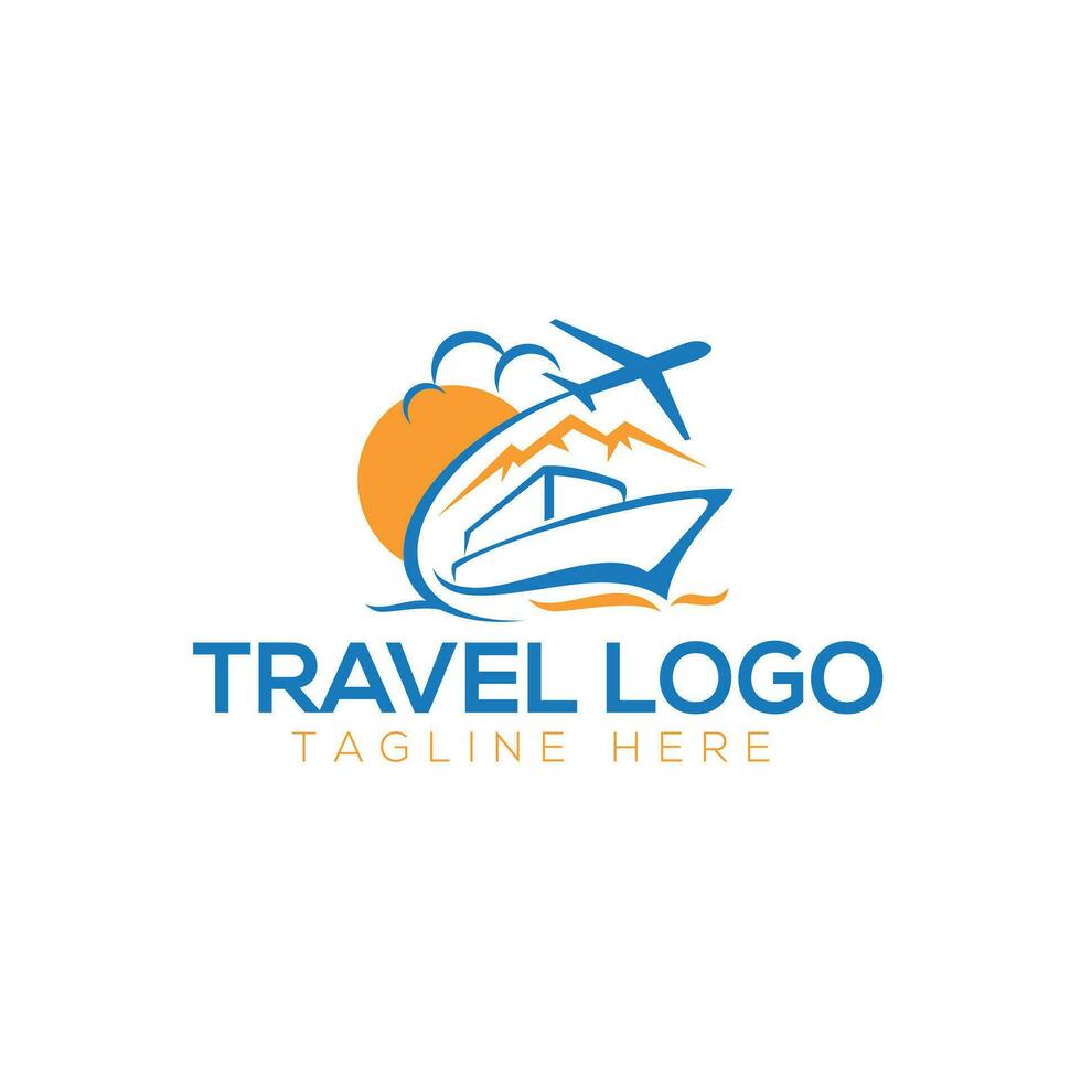 Reise Logo Vektor Illustration