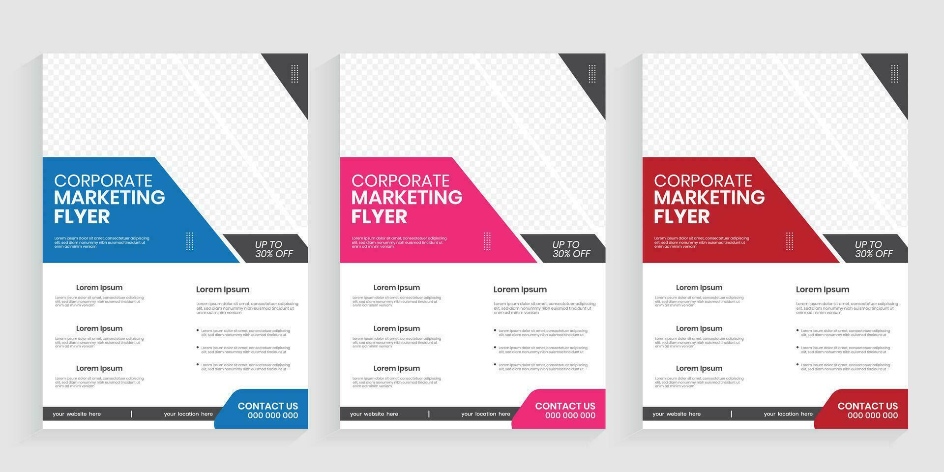 vektor a4 sida företags- företag marknadsföring kommersiell flygblad layout