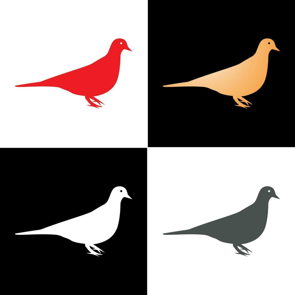 Vektor Illustration von ein Taube Symbol
