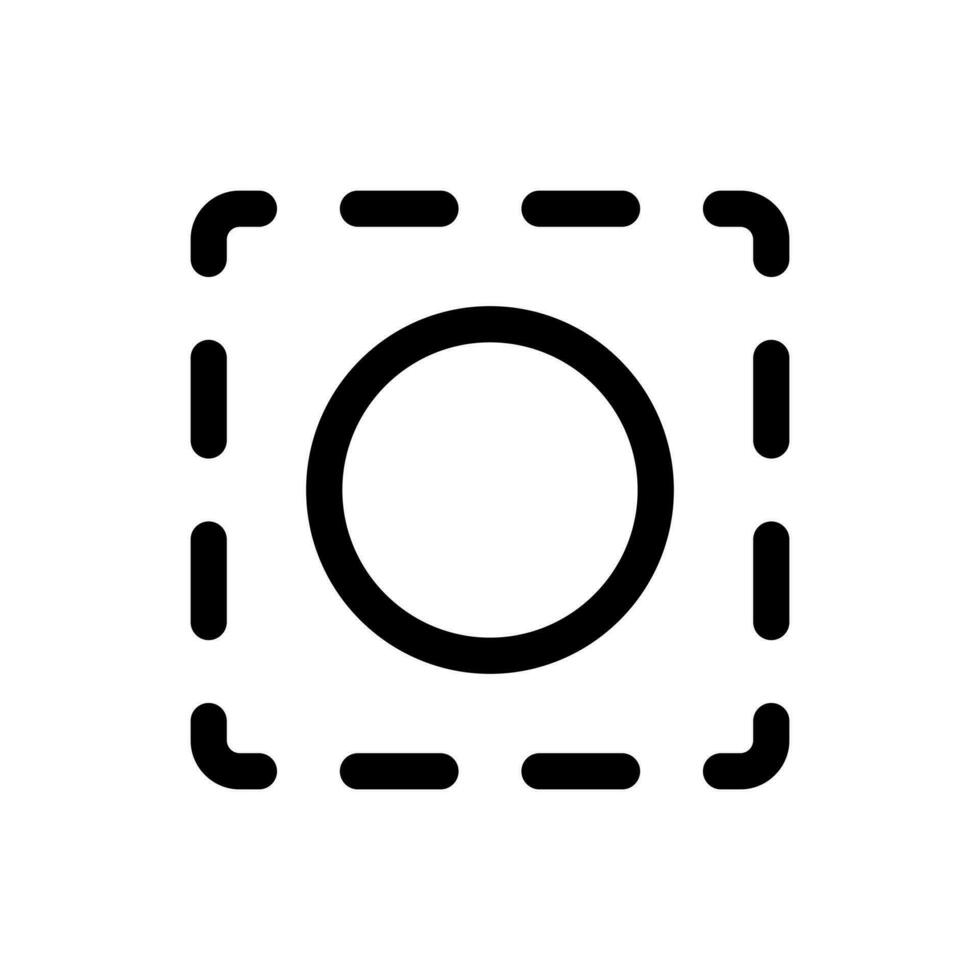objekt urval verktyg ikon i trendig platt stil isolerat på vit bakgrund. objekt urval verktyg silhuett symbol för din hemsida design, logotyp, app, ui. vektor illustration, eps10.