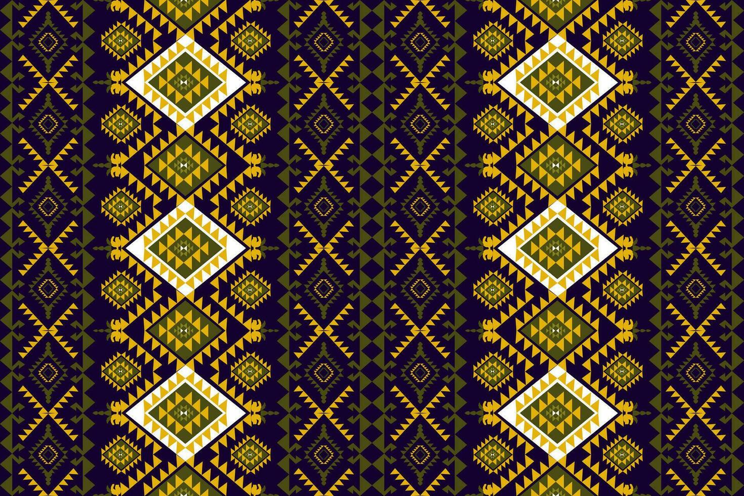 geometrisk etnisk orientalisk sömlös mönster thai traditionell design för bakgrund, matta, tapeter, kläder, inslagning, batik, tyg, vektor illustration.broderi stil