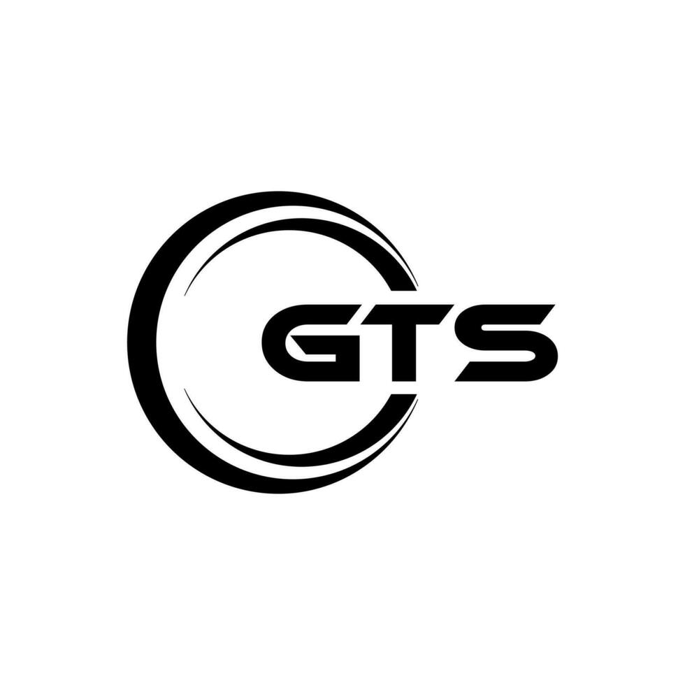 gts Logo Design, Inspiration zum ein einzigartig Identität. modern Eleganz und kreativ Design. Wasserzeichen Ihre Erfolg mit das auffällig diese Logo. vektor