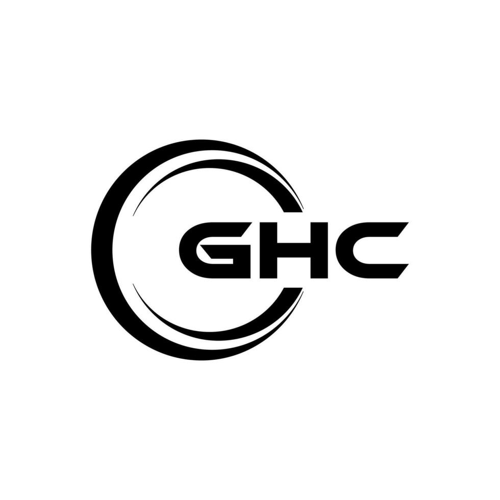 ghc Logo Design, Inspiration zum ein einzigartig Identität. modern Eleganz und kreativ Design. Wasserzeichen Ihre Erfolg mit das auffällig diese Logo. vektor