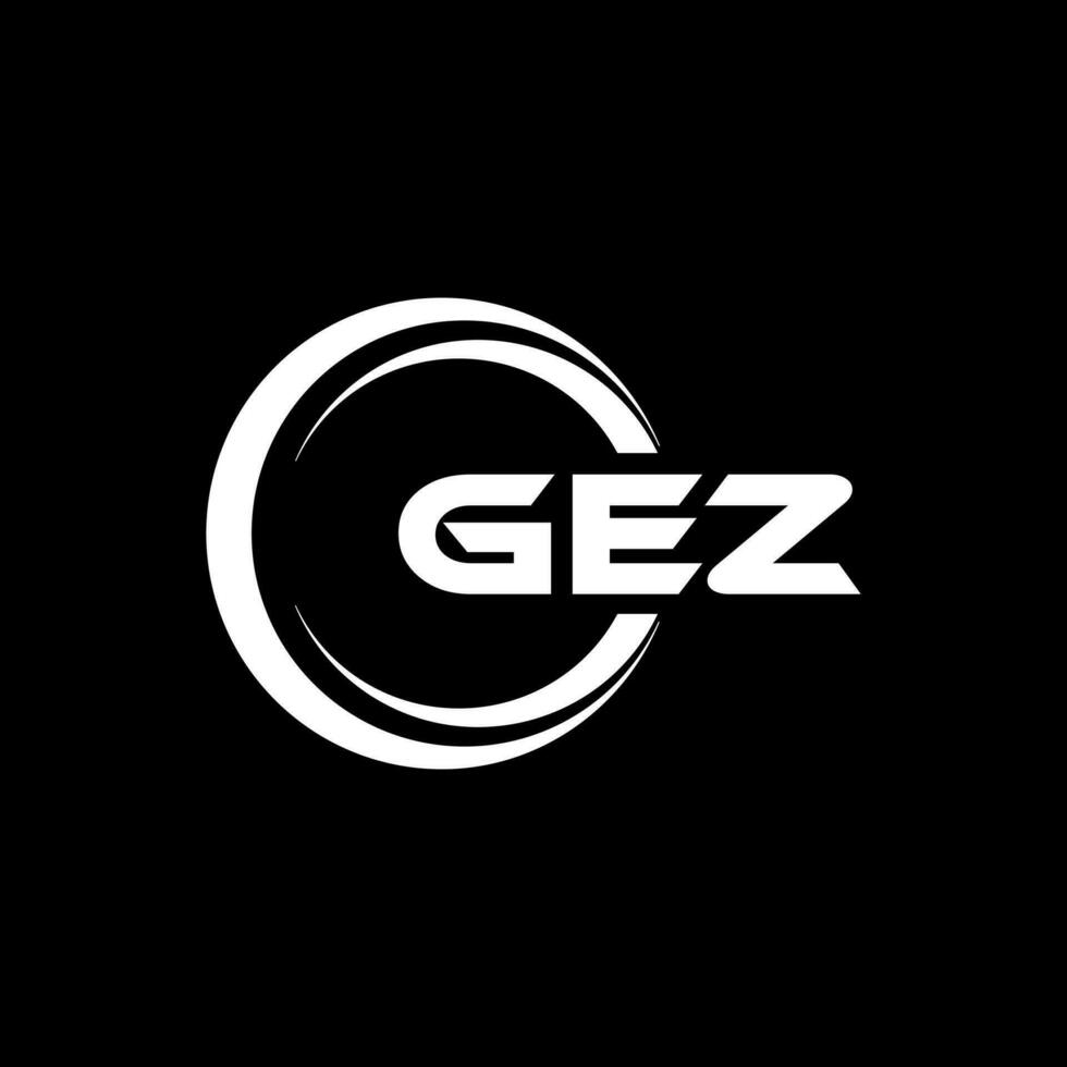 gez logotyp design, inspiration för en unik identitet. modern elegans och kreativ design. vattenmärke din Framgång med de slående detta logotyp. vektor
