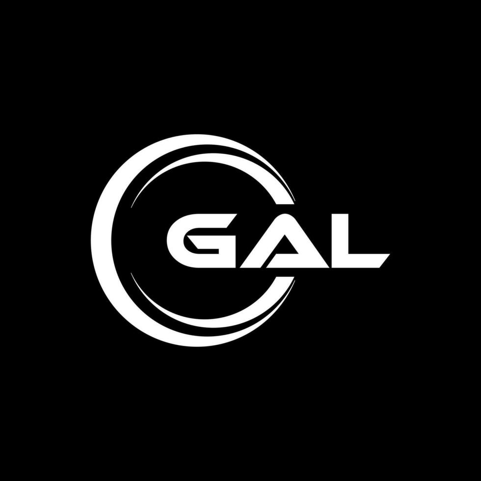 gal Logo Design, Inspiration zum ein einzigartig Identität. modern Eleganz und kreativ Design. Wasserzeichen Ihre Erfolg mit das auffällig diese Logo. vektor