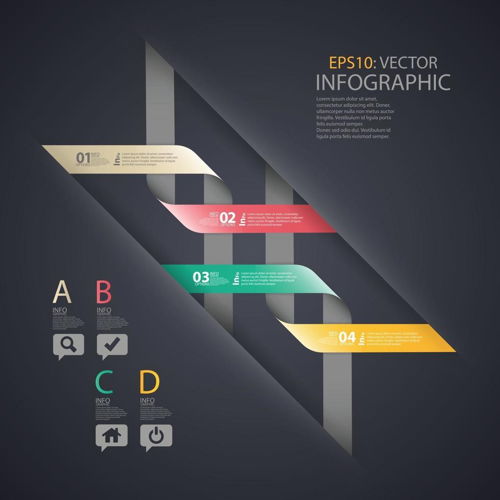 Infografik-Design-Vektor vektor