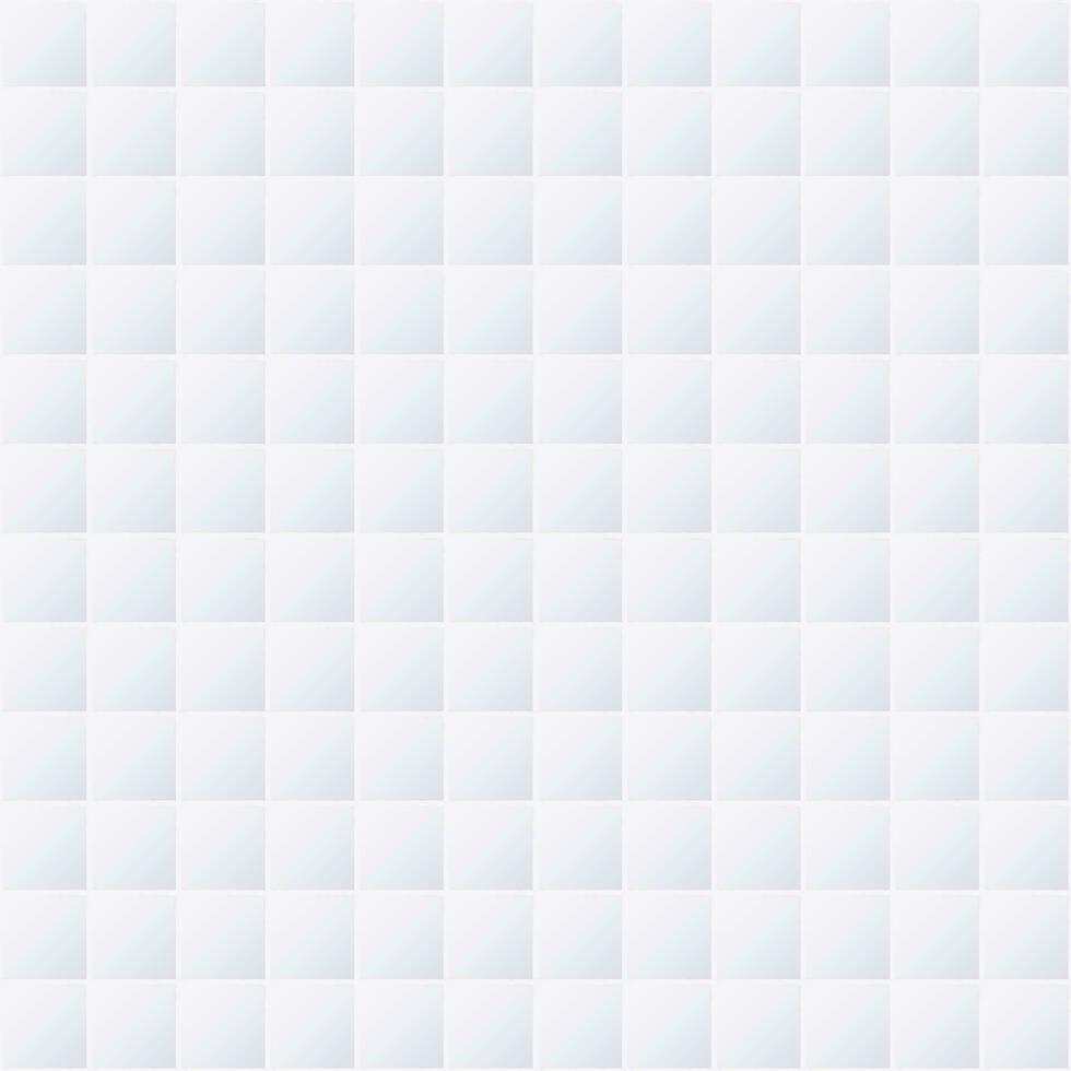 Weiß Hintergrund mit Quadrate von anders Größen vektor