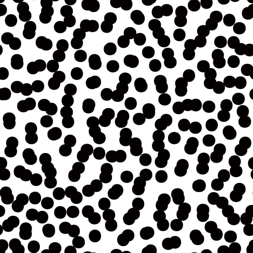 en svart och vit mönster med prickar vektor