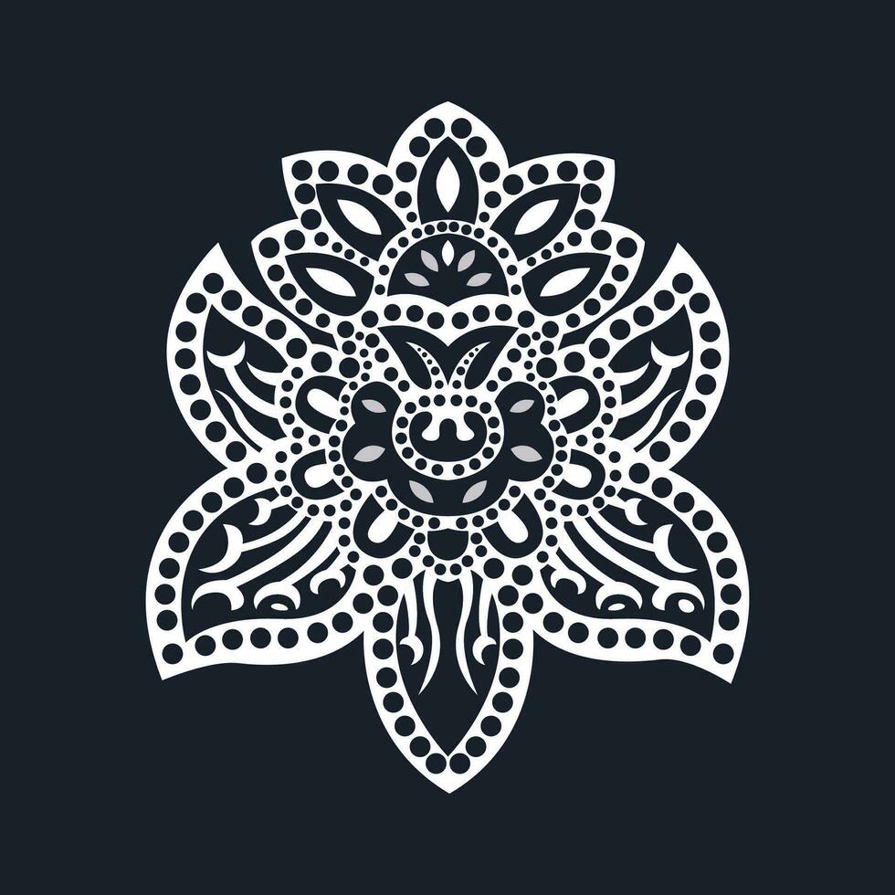 javanisch Batik Symbol nahtlos Muster Vektor Bild