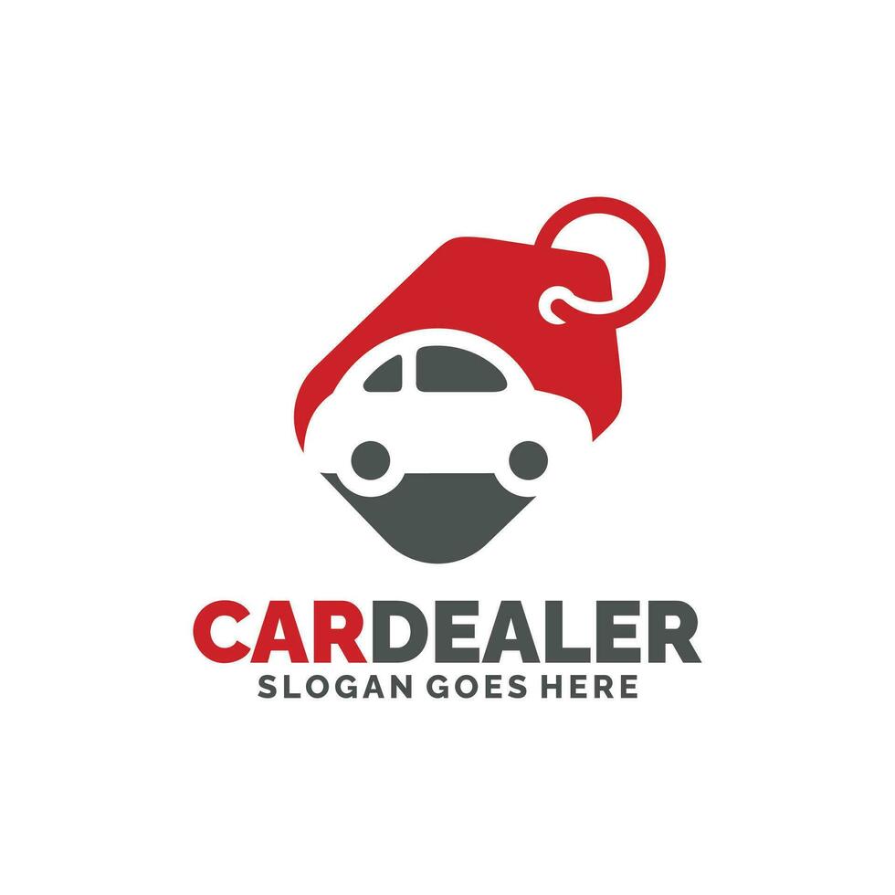 Auto Händler Logo Design Vektor Illustration