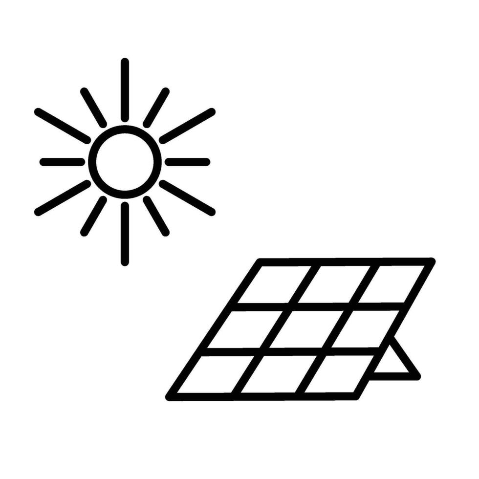 förnybar grön energi. produktion hållbar elektricitet. framtida teknologi ikon med skydda eco grön begrepp vektor illustration översikt. kol utsläpp netto noll neutral