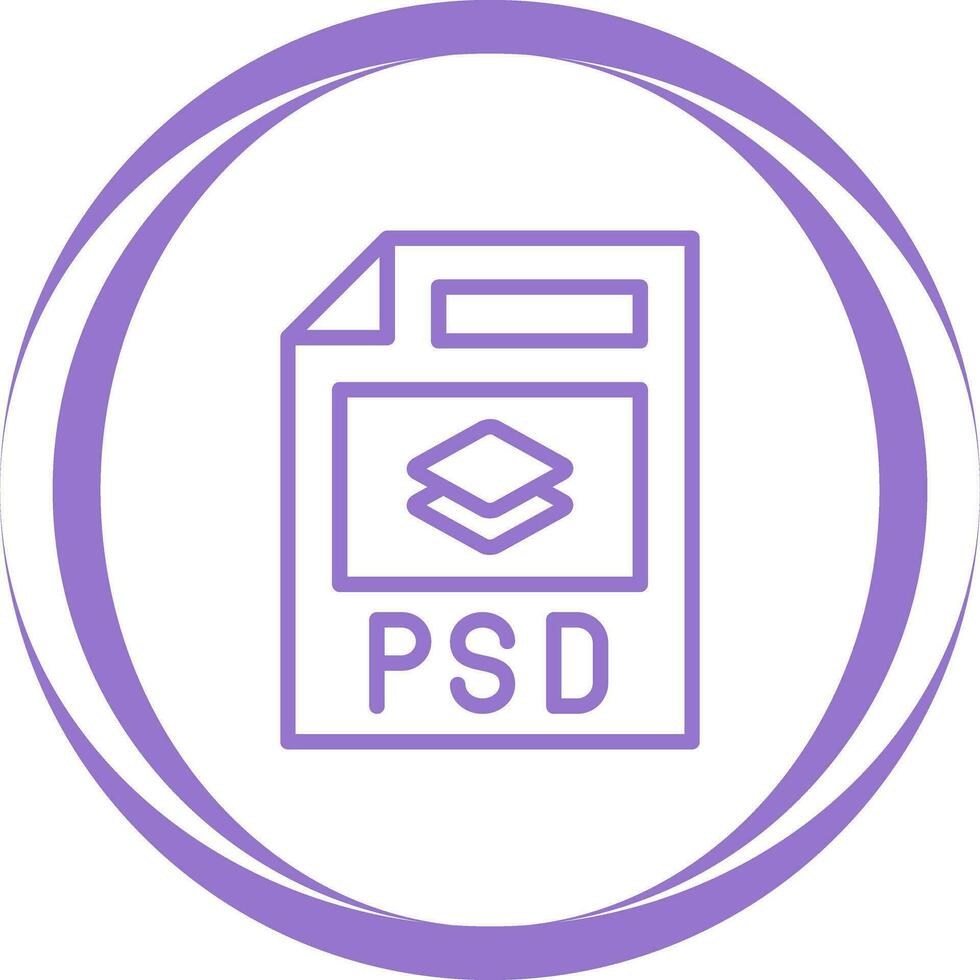 psd Datei Vektor Symbol