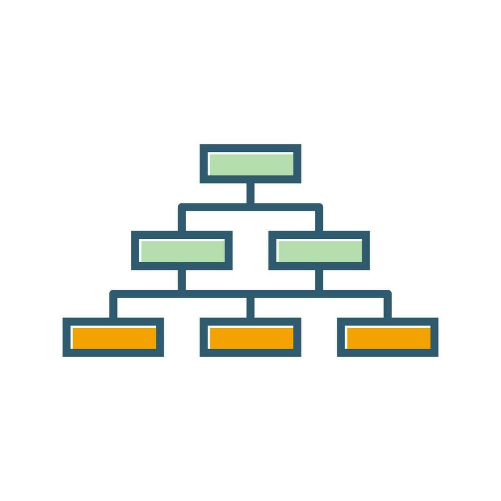 flödesschema vektor ikon