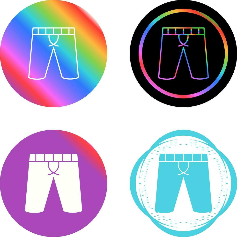 Shorts Vektor-Symbol vektor