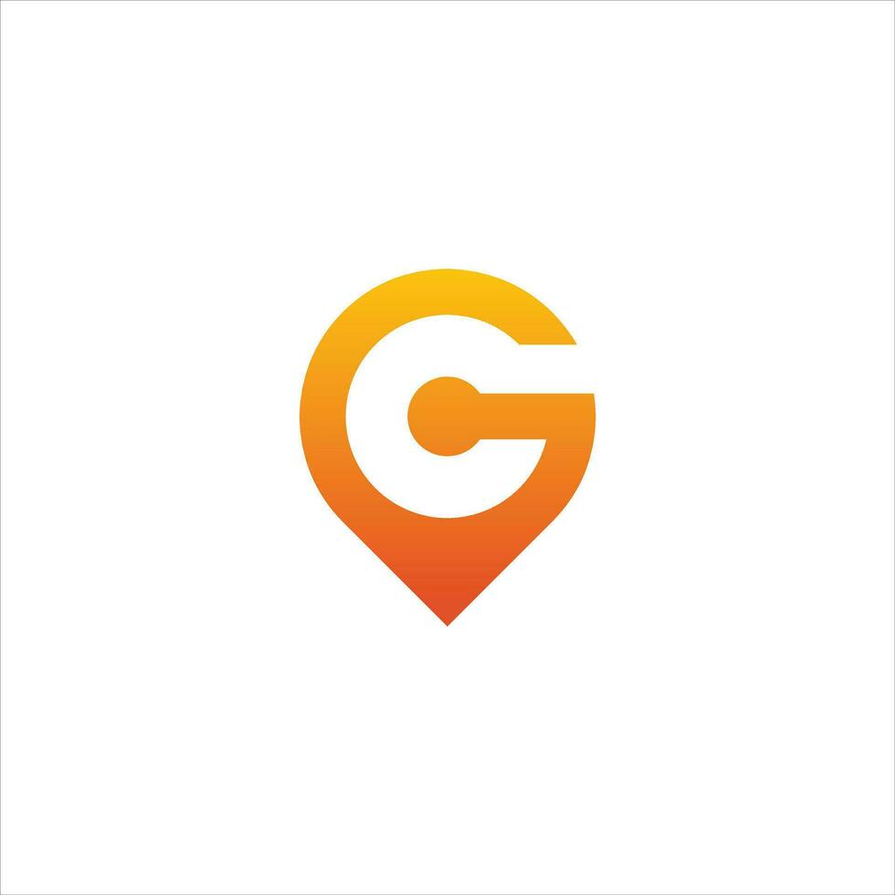 Buchstabe g-Logo-Icon-Design-Vorlagenelemente vektor