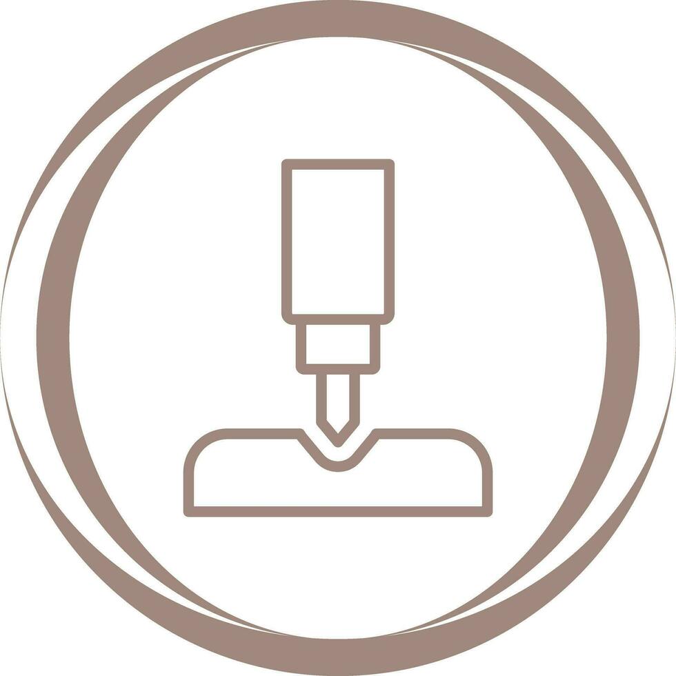 pneumatisch Hammer Vektor Symbol