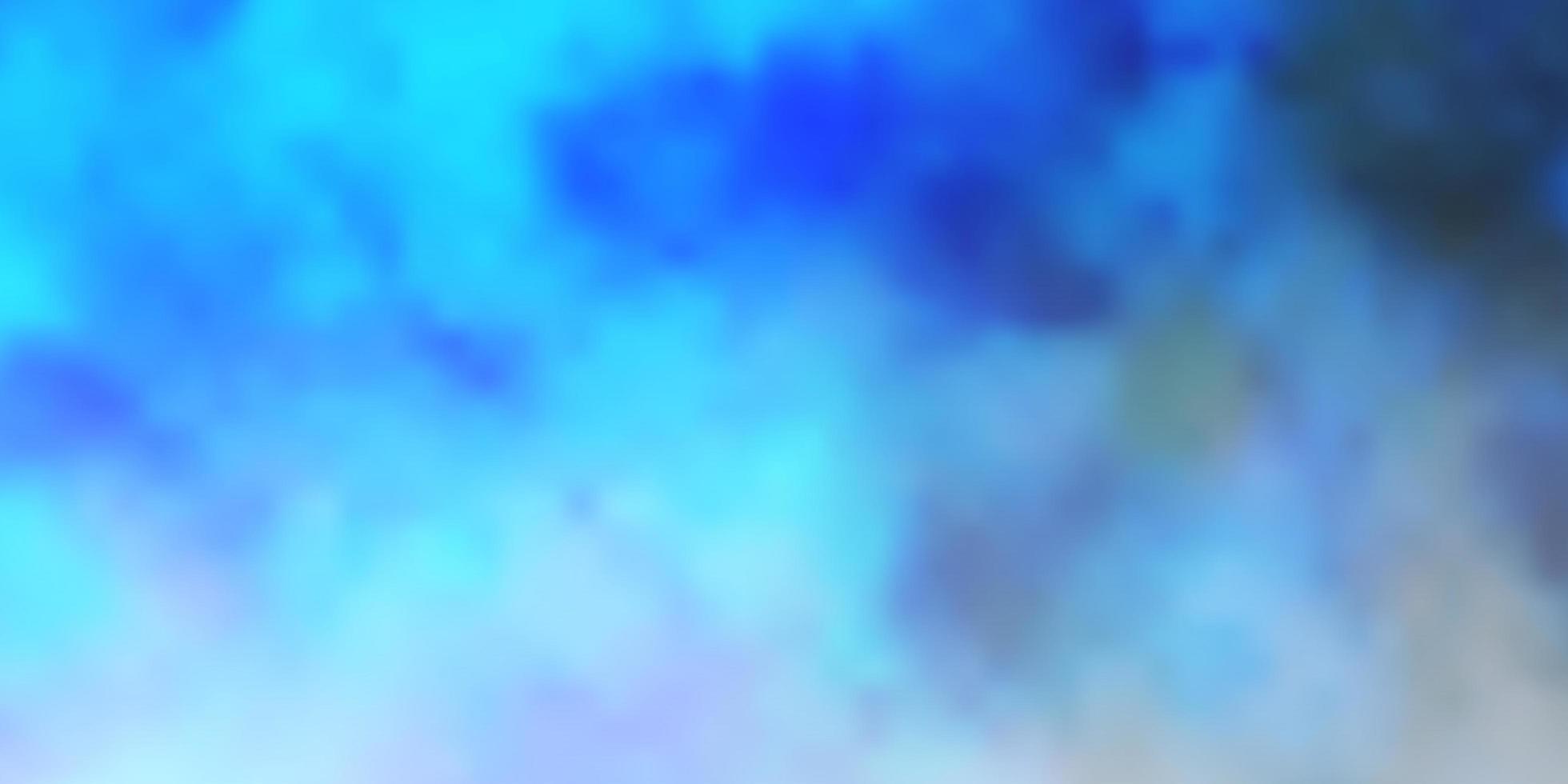 ljusblå vektorlayout med molnlandskap. lutning illustration med färgglad himmel, moln. mall för målsidor. vektor