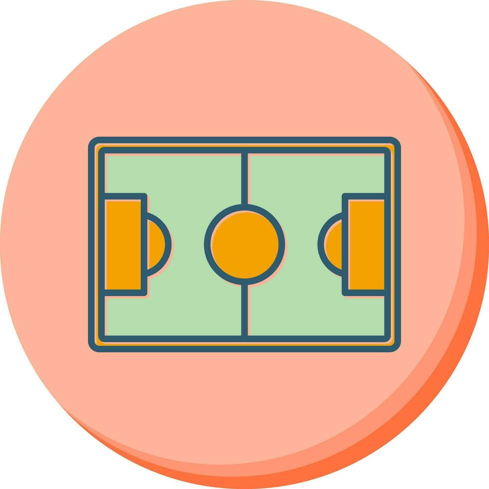 tabell fotboll vektor ikon
