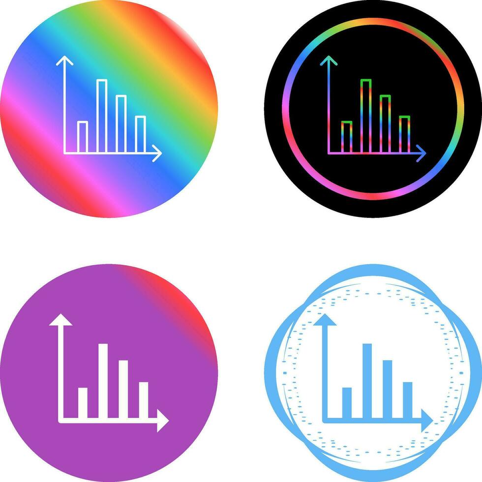 Statistik-Vektorsymbol vektor