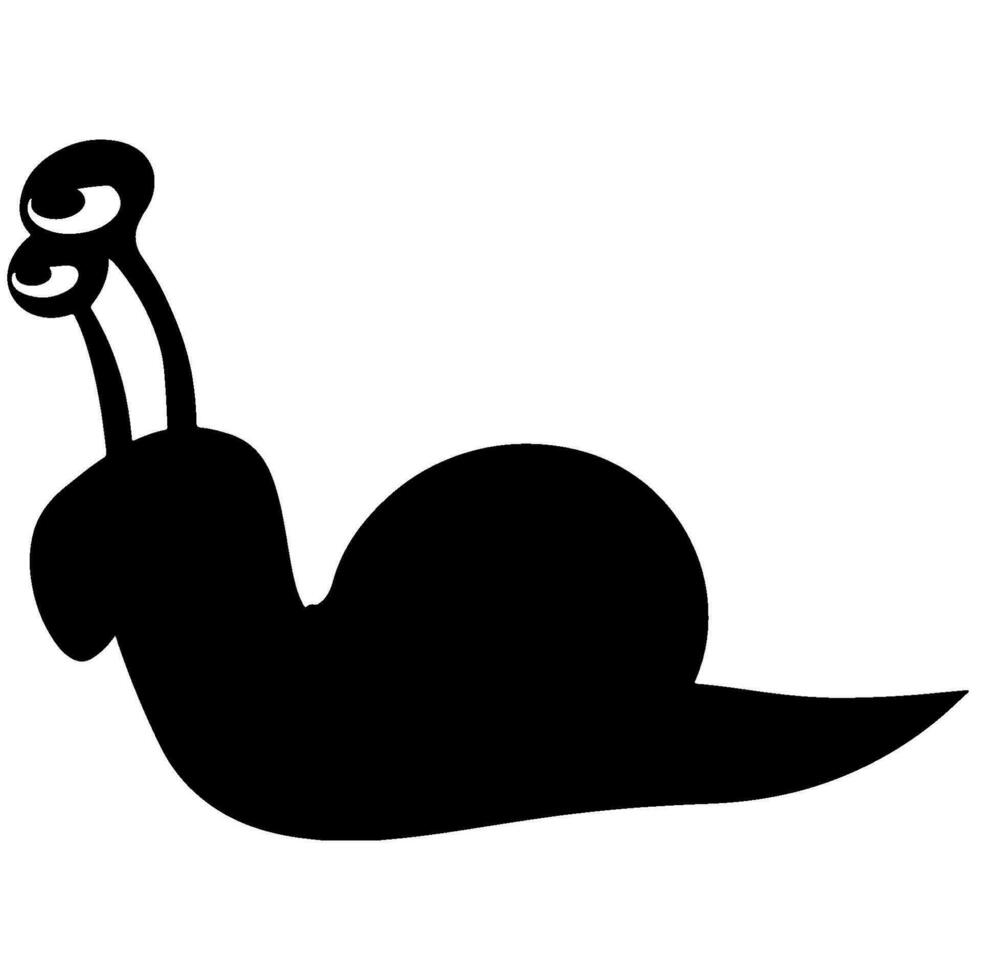 Schnecke Silhouette Vektor