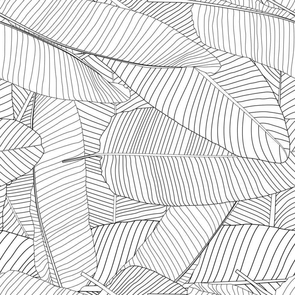 beautifil palmblad silhuett sömlös mönster bakgrund vektorillustration vektor