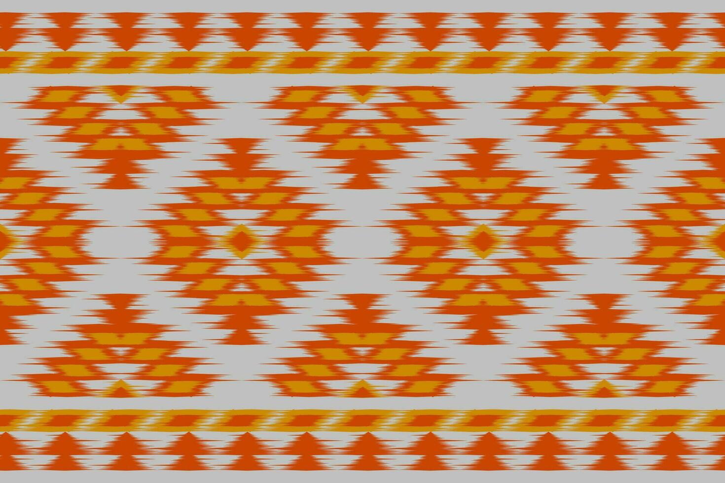 teppich ethnisch ikat muster kunst. geometrisches ethnisches ikat-nahtloses muster im stammes-. mexikanischer Stil. vektor