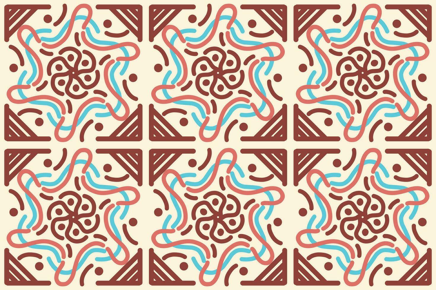 batik motiv design, kan vara Begagnade för bakgrund eller tyg design. detta design kan vara ansluten upprepat och kommer alltid ansluta vektor