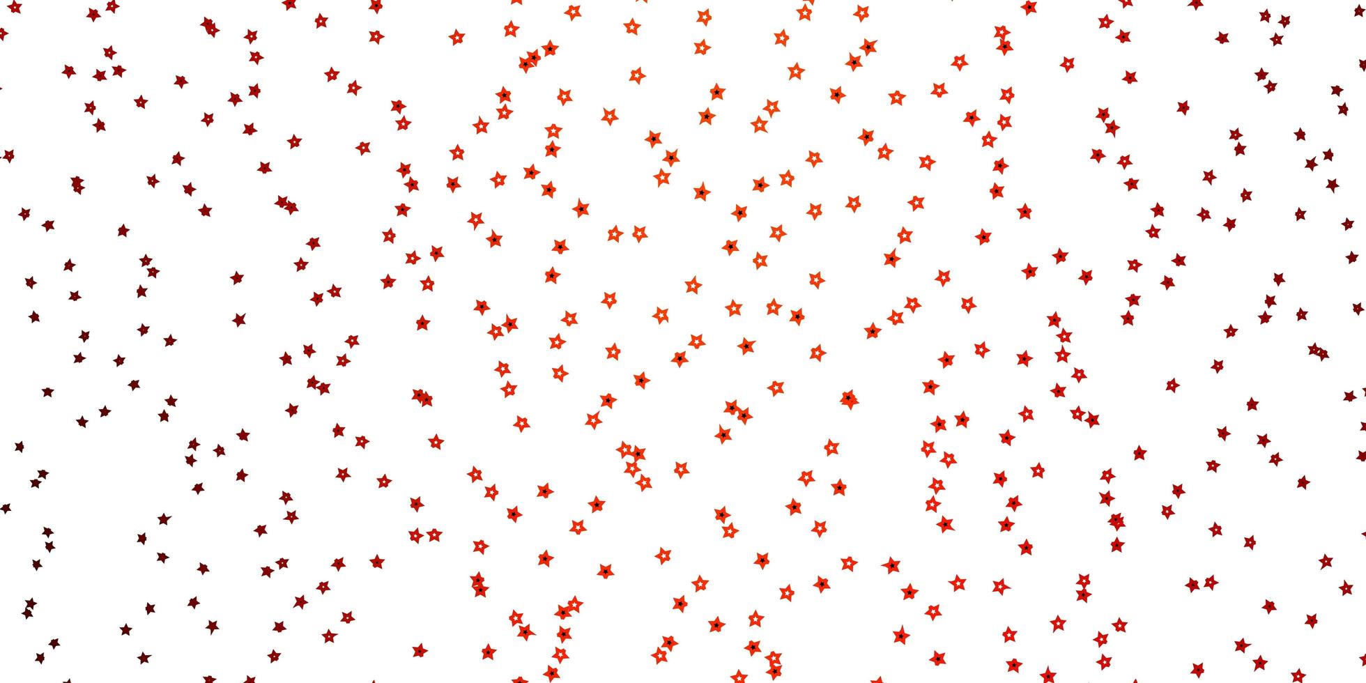 mörk röd vektor konsistens med vackra stjärnor. färgglad illustration med abstrakta lutningsstjärnor. mönster för nyårsannons, häften.